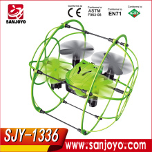 2016 Mini rc drone mini Sky Walker 1336 2 en 1 rc helicóptero 2.4G 4CH escalada RC quadcopter SJY-1336